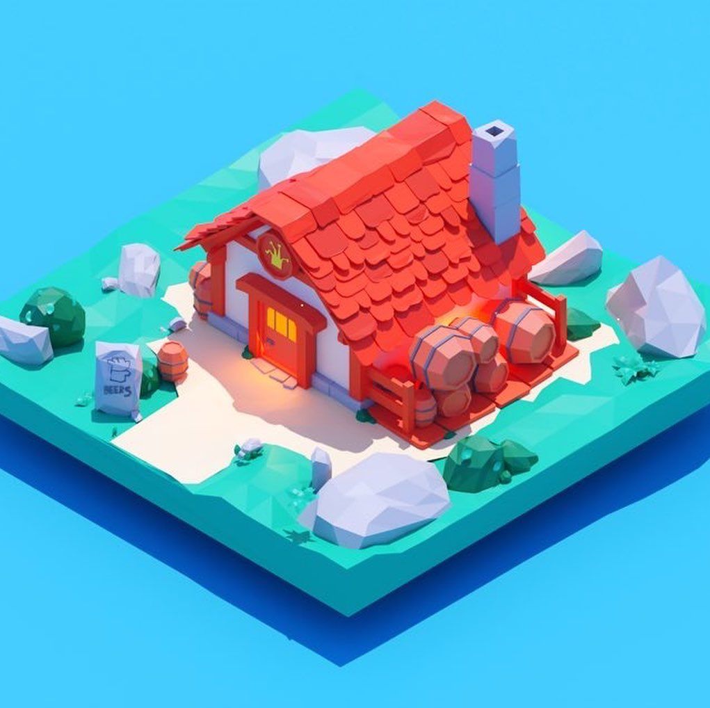 Night time day time. Ye olde pubbb. #blender #blender3d #blendercommunity-1