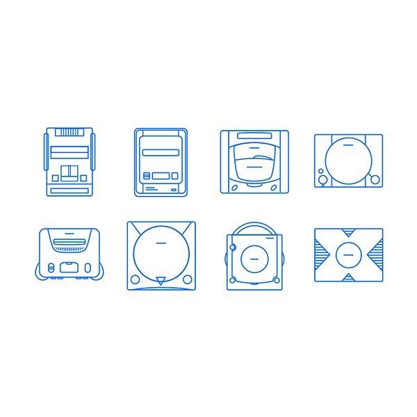 Legacy console icon set 🎮

#gamersofinstagram #icon #dribbble #icondesign #graphics #design