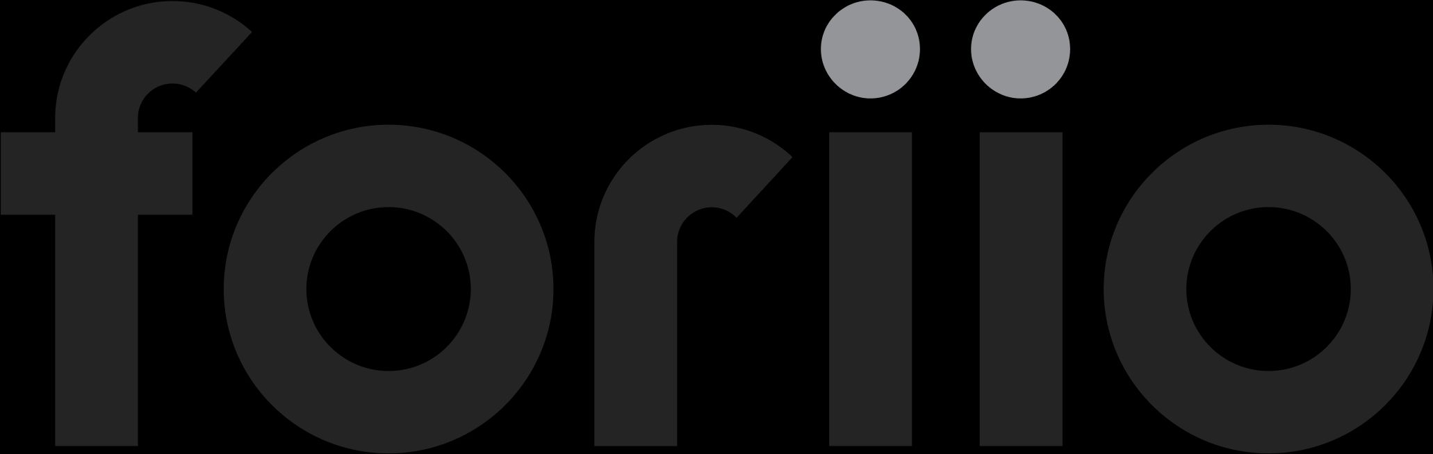 foriioロゴ 黒-1